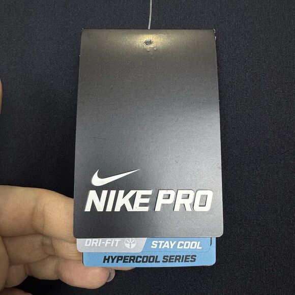 Nike Pro Hypercool Tank Top Size XS Black Mesh Base Layer Competition Racerback - Picture 9 of 12
